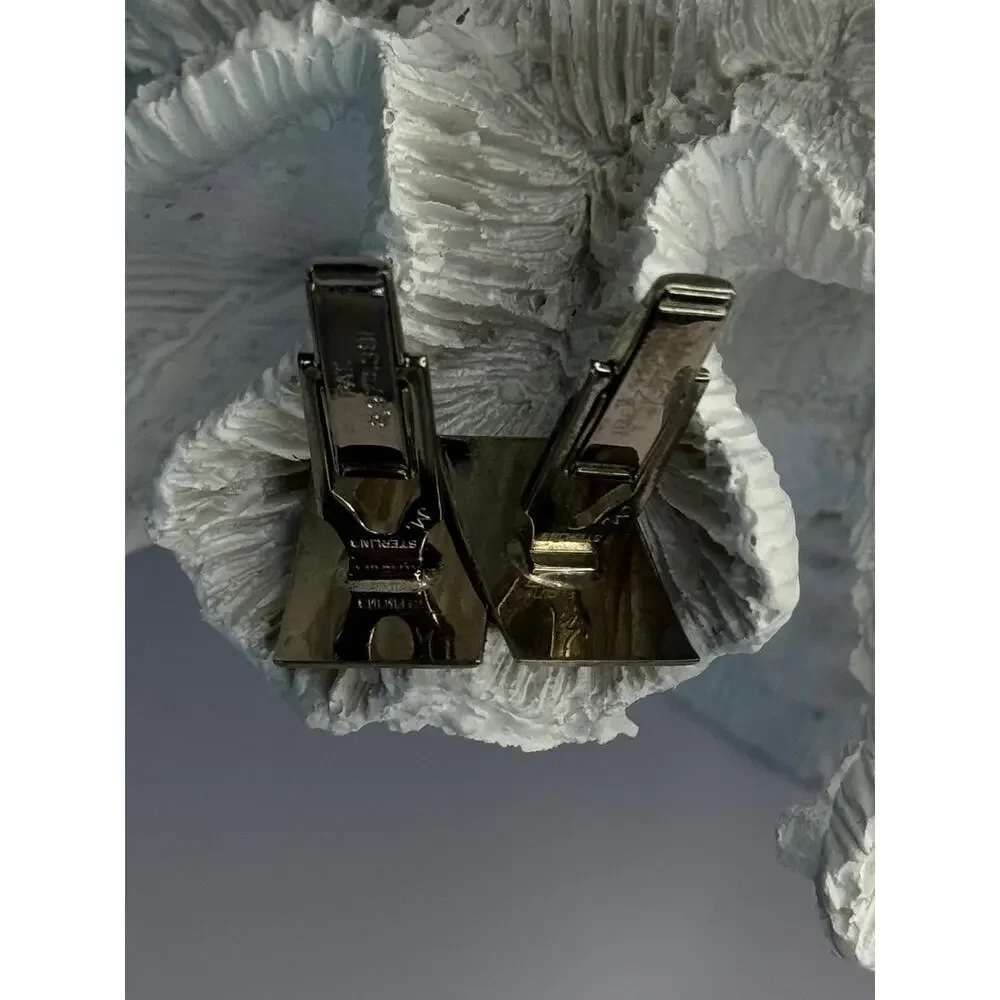 Vintage 925 Sterling Silver Cufflinks